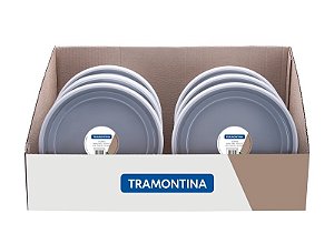 Pote Redondo Inox 22Cm 2,9 Litros 6 Pç Tramontina 61222225