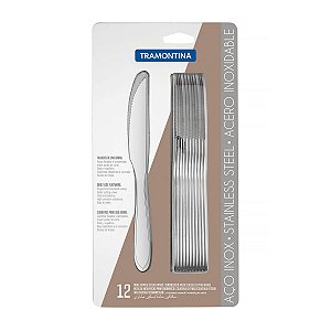Conjunto Facas Churrasco Inox 12 Pç. Tramontina 66906186