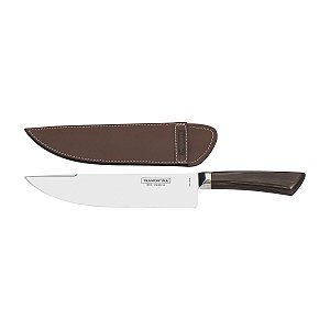 Faca Carne 8 Inox Forjado Castanho Poly Tramontina 21575198