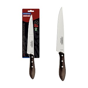 Faca Carne 8 Inox Cabo Castanho Polywood Tramontina 21190198