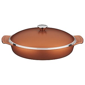 Frigideira Dourada Alumínio Forjado 4,6L 43cm 20951432