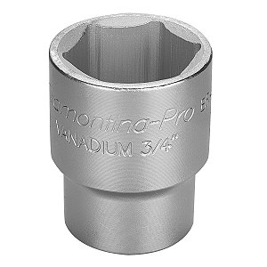 Soquete Sextavado 36Mm Encaixe 3/4 Tramontina 44861136