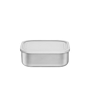 Pote Freezinox Quadrado Inox 16Cm 1,24L Tramontina 61229160