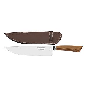 Faca Carne 8 Inox Forjado Natural Polyw Tramontina 21575148