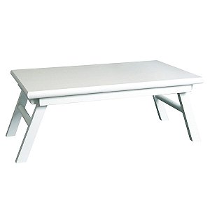 Mesa Mesinha Branca Notebook Café Cama Tramontina 91390130