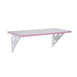 Prateleira Color Branca Com Sup. Metál. Tramontina 91489064