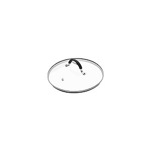 Tampa Vidro E Inox Alça Silicone 16Cm Tramontina 20849016
