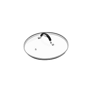Tampa Vidro E Inox Alça Silicone 20Cm Tramontina 20849020