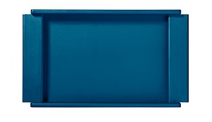 Bandeja Retangular Turquesa Tramontina 13022810