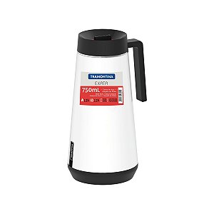 Bule Térmico Inox Branco Infusor 750 Ml Tramontina 61644074