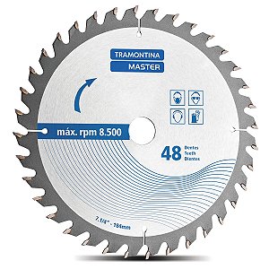 Disco Corte Serra Circular 7.1/4 48 Dentes Tramonti 42580148