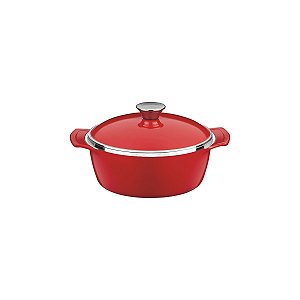Panelinha Cocotte Vermelha Forj 800Ml Tramontina 20940714