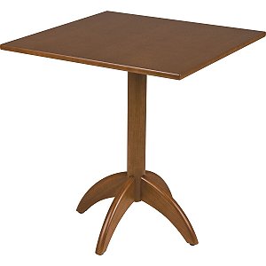 Mesa Madeira Quadrada Madeira Amêndoa Tramontina 14008170