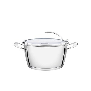 Caçarola Funda Inox Triplo Vidro 16Cm 1,5L Tramonti 62364164