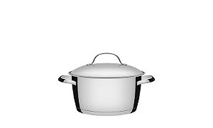 Caçarola Funda Inox Fundo Triplo 24Cm 5,7L Tramonti 62654241