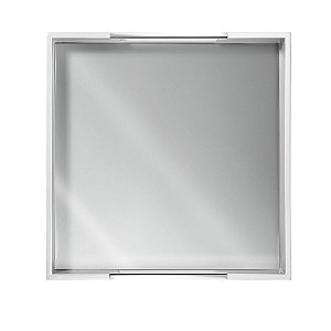 Bandeja Quadrada Branca Com Espelho Tramontina 13024605