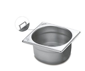 Cuba Inox 1/6 Alças 150Mm Tramontina 61068150