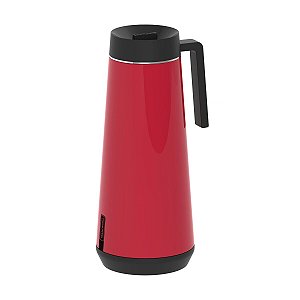 Bule Térmico Inox Vermelho S/ Infusor 1L Tramontina 61645106