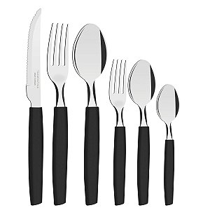Faqueiro C/ Facas P/ Churrasco 24 Peças Tramontina 23299073