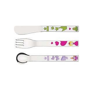 Jogo Talheres Infantil Inox Princesa B Tramontina 66974005