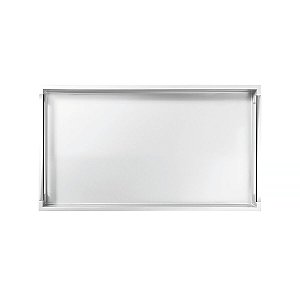 Bandeja Retangular Branca Com Alça Tramontina 13016605