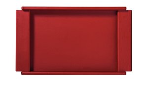 Bandeja Retangular Vermelha Tramontina 13023807