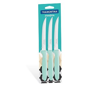 Conjunto Facas Para Churrasco 3 Peças Tramontina 23360325
