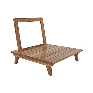 Puff Modulo Para Sofa Poltrona Madeira Tramontina 13914101