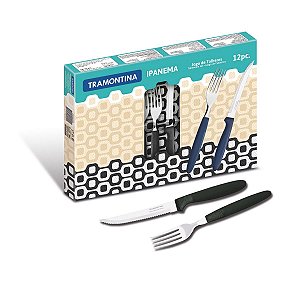 Conjunto Talheres Inox 12 Pcs Ipanema Tramontina 23399060