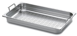 Cuba Vapor Inox Perfurada 1/1 Com Alca 9L Tramontin 61081060