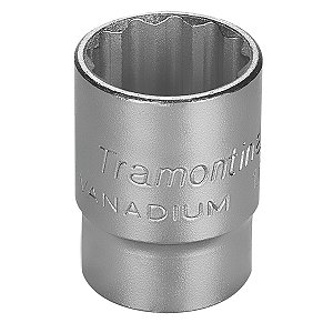 Soquete Estriado 1/2 19Mm Tramontina 44833119