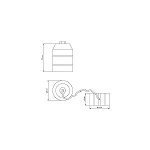Prumo 1000 Gr. Tramontina 43182001