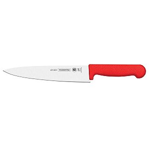Faca Carne Inox 6 Profissional Vermelha Tramontina 24619076