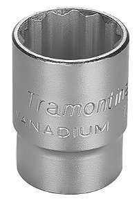 Soquete Estriado 1/2 20Mm Tramontina 44833120