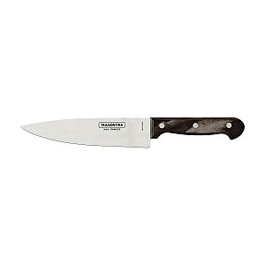 Faca Para Carne Inox 7 Polywood Madeira Tramontina 21131197