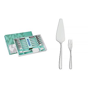 Jogo Talher Inox Bolo Torta 13Pçs Tramontina 66901610