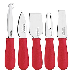 Jogo P/Queijo Inox 5Pc Harmoniz Ver 23498719
