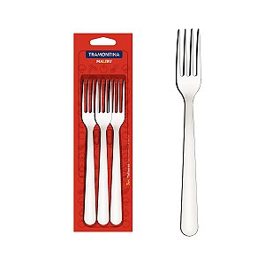 Conjunto De Garfos De Mesa 3 Peças 23742300