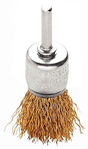 Escova Tipo Pincel Arame Ondulado Com Haste 1X1/4'' 45010125