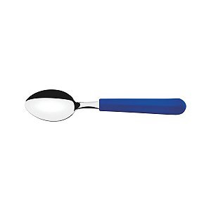 Colher Sobremesa Inox Tulum Azul Tramontina 23276411