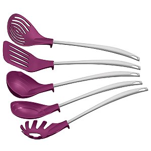 Jogo Utensilios Nylon 5Pc Movin Lil 25799950
