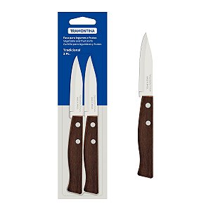 Cj Faca Leg/Frut Inox 2Pc Tradicion Tramontina 22210203