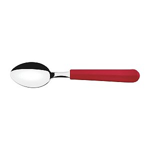 Colher Mesa Inox Tulum Vermelho Tramontina 23273477