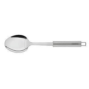 Colher Para Arroz Tramontina Marffim Em Aço Inox 63809100