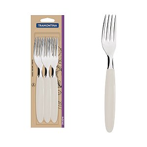 Conj Garfos Mesa Inox 6Pc Ipanema Cinza Tramontina 23362666