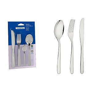 Faqueiro Aco Inox 24Pcs Havai Tramontina 66905090