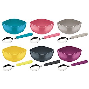 Kit Sobremesa Tramontina Mixcolor 12 Peças 25099943