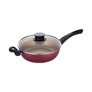 Frigideira Funda Tampa Vidro 26Cm Paris Tramontina 20510726