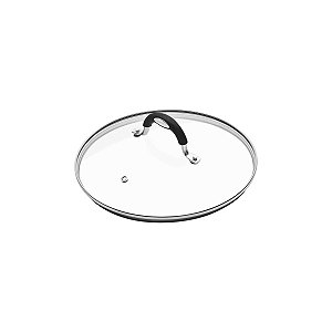 Tampa Vidro E Inox Alça Silicone 22Cm Tramontina 20849022