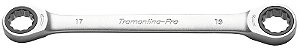 Chave Estrela Com Catraca 17X19 Mm 44634107
